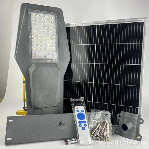 200W LED Street Light with Solar Power and Radar for Outdoor Use